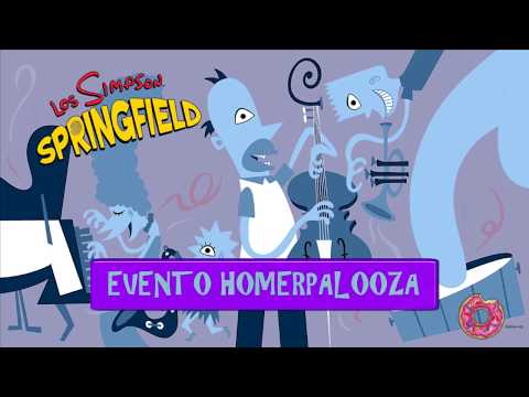 Los Simpson Springfield- Tapped Out-Evento Homerpalooza 2017 HD