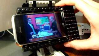 Build your own rotating LEGO iPhone Dock | Video description Includes all the info!