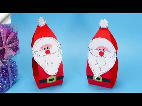 DIY paper crafts Paper toys Christmas crafts santa claus DIY santa claus
