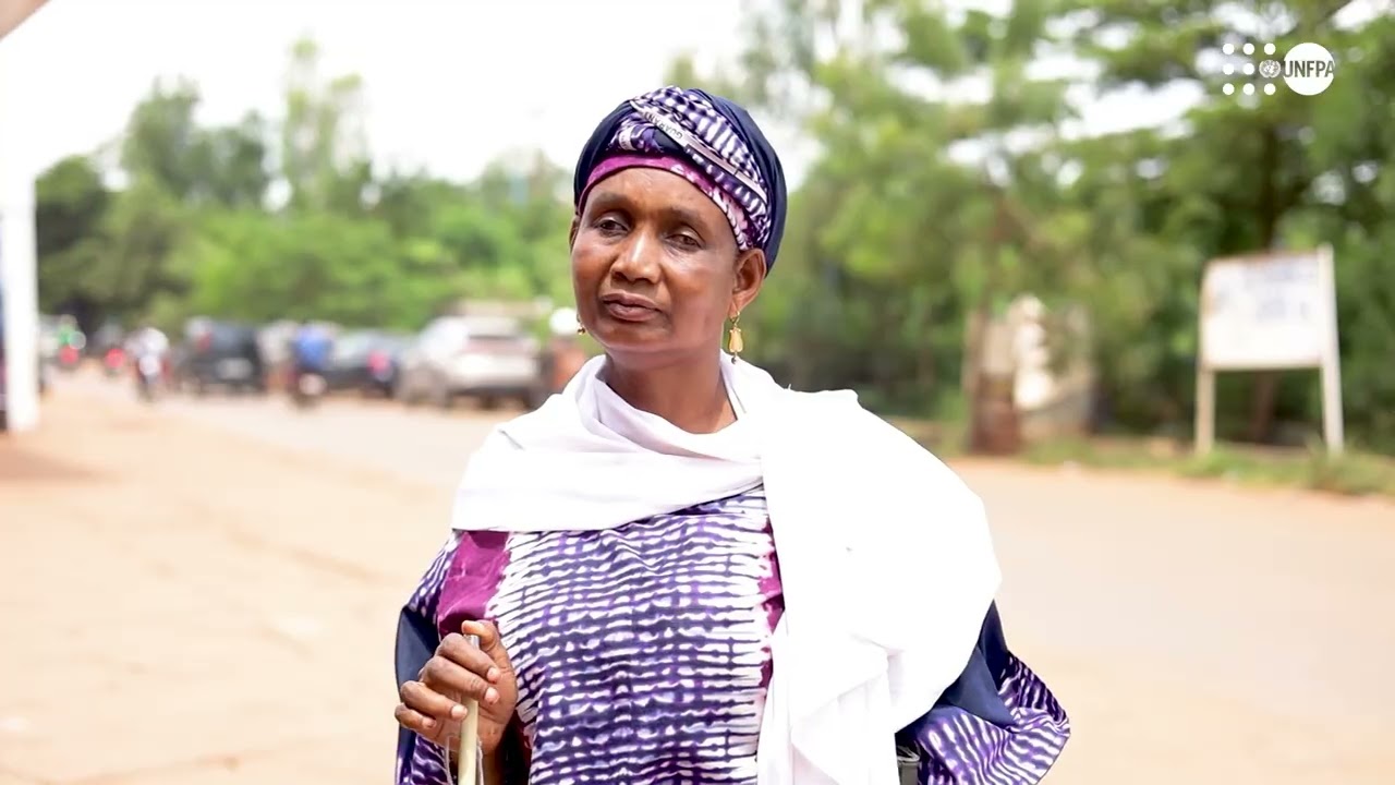 Mariam Touré, non voyante - mais capable.