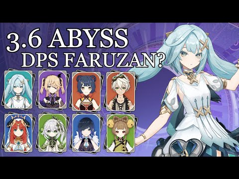 Can C0 Faruzan Sub-DPS? | Full Clear 3.6 Abyss Floor 12