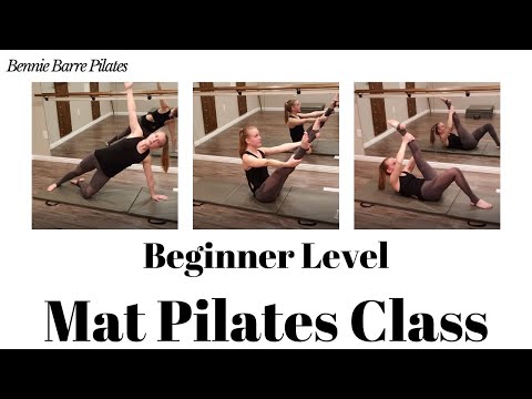 30 Minute Mat Pilates Class- Beginner Level- Real Time...