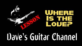 LESSON - Where Is the Love by Roberta Flack and Donnie Hathaway