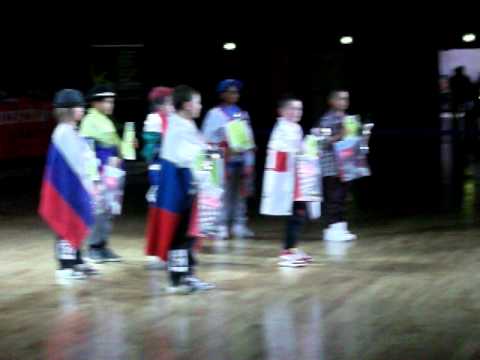 Lewis Wells 1st place gold for England in Electric Boogie world Championships 2011