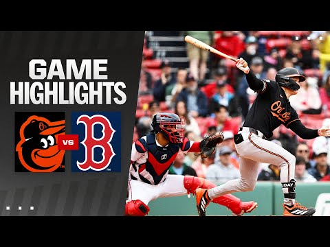 Orioles vs. Red Sox Game 1 Highlights (5/23/25) | MLB Highlights