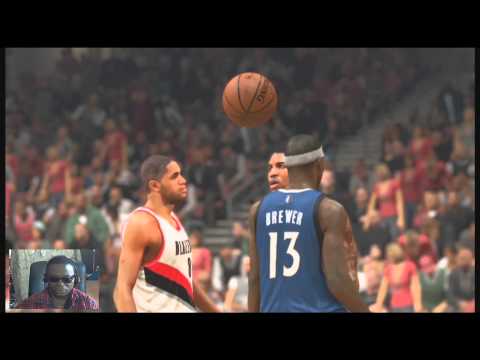 NBA 2K14 PS4 - The Portland Trail Blazers Vs (My Gm) Timberwolves Game 43