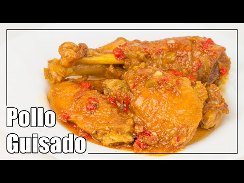 Pollo guisado de corral como el de las abuelas