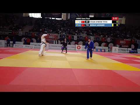 CİHAN AYBERK TİYEK - BERKAY AKDEMİR 100KG Semi Final