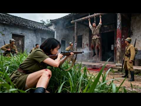日軍大部隊衝鋒，美女神槍手暗處狙擊，瞬間殺到全軍覆沒！🔥 槍戰 | 特種兵 | 軍旅| 动作电影 Action film HD | 槍戰-歡迎訂閱