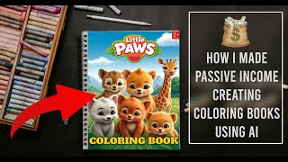 Earn Passive Income: End-to-End Guide to AI-Powered Coloring Books (Free Tools!) 🖍️