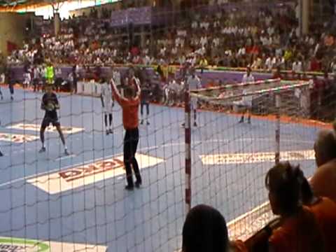 Supercopa d'Espanya d'Handbol (Guadalajara 2009). Penalty transformat d'en Rutenka