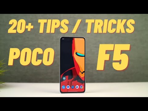 Poco F5 20+ Tips and Tricks