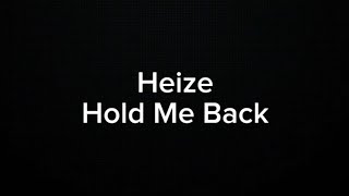 Download lagu HEIZE (Queen Of Tears) - HOLD ME BACK (KARAOKE VERSION) mp3