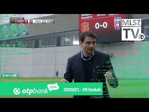 Nikolic Nemanja gólja a Budapest Honvéd – MOL Fehérvár FC mérkőzésen