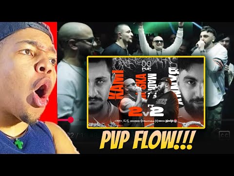 Javon Reacts to PVP ✦ B2B ❘ KAMI & MOSKA vs BXNNY & MADMOSE