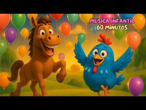 Dança do Pocotó na Fazenda | Canção da Galinha Pintadinha |Música Infantil | Desenho para Crianças |