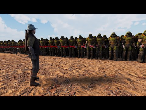 SUPER ARCHER vs 10,000 DOOM SLAYER - Ultimate Epic Battle Simulator 2 | UEBS 2