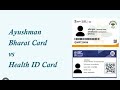 ABHA CARD VS AYUSHMAN BHARAT CARD(MALAYALAM)