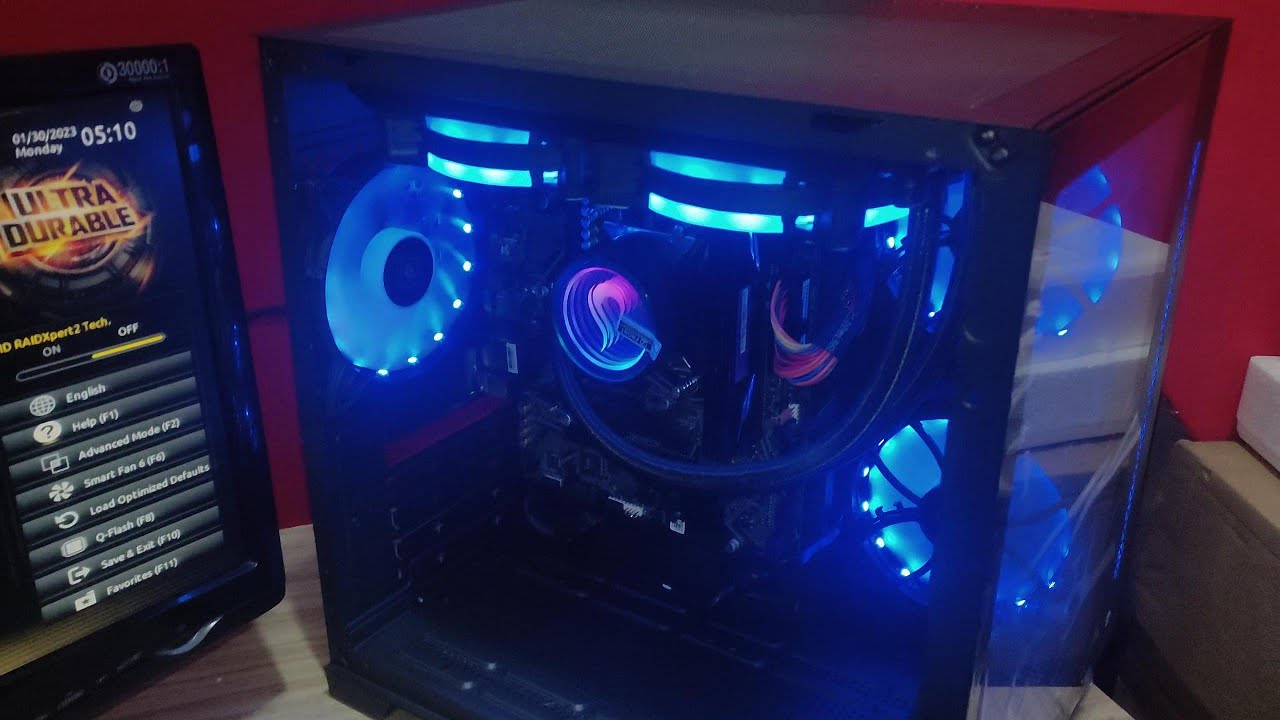 PC GAMER DO CLIENTE EDUARDO MONTADO CONFIGURADO E ENTREGUE!