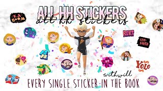 All HH Stickers - UPDATED || Hotel Hideaway