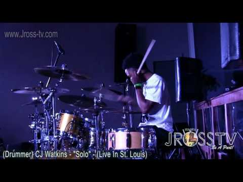 James Ross @ (Drummer) CJ Watkins - "SOLO" - www.Jross-tv.com (St. Louis)