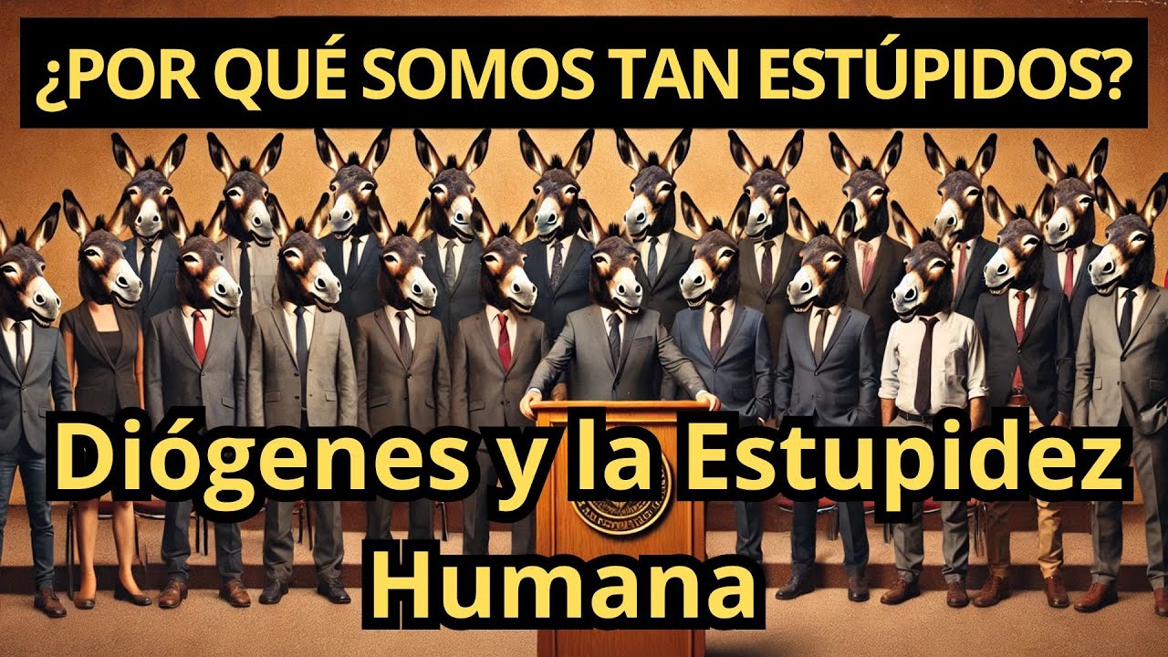SERIE ¿POR QUÉ SOMOS TAN ESTÚPIDOS? Diógenes y la Estupidez Humana   Completa