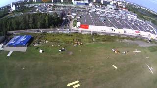 preview picture of video 'Katowice Lotnisko Muchowiec Dolina Trzech Stawów z lotu ptaka'