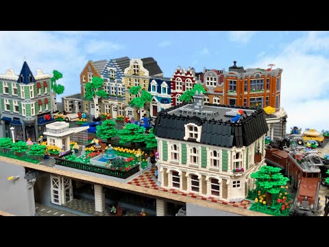 Bau einer Lego Stadt Teil 104. - Neues Modular Building MOC und Birken