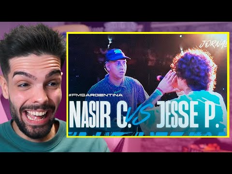 🔥NASIR CATRIEL GANA al CAMPEÓN de ARGENTINA🔥 *JESSE PUNGAZ vs NASIR CATRIEL en FMS ARGENTINA 2024*