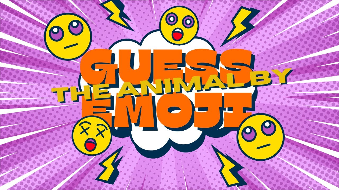 Guess the ANIMAL by Emoji Quizzy Bee