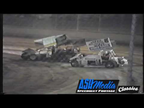 Ash Media Classic Speedway: Sprintcars - Charlton - Feature Race - 29.12.1990