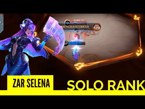 SOLO RANK SELENA MOBILE LEGEND 2023