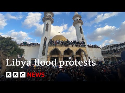 Libya flooding: Protests take place in disaster-hit city of Derna - BBC News Libya flooding: Protests take place in disaster-hit city of Derna - BBC News