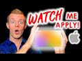 WATCH ME APPLY Apple Card Apple Credit Card Application