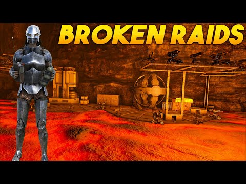 We Raided A BROKEN Base For INSANE LOOT - ARK