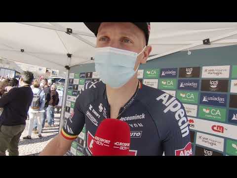 Tim Merlier - Interview at the start - Volta ao Algarve em Bicicleta - Stage 1