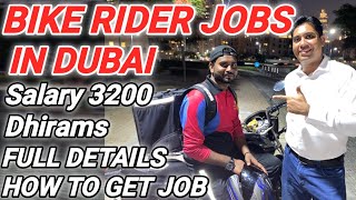 Bike Rider Job  Details