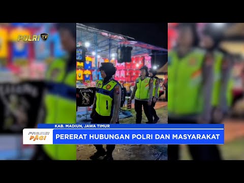 POLWAN POLRES MADIUN LAKSANAKAN PATROLI PRESISI DAN SOSIALISASI LAYANAN 110