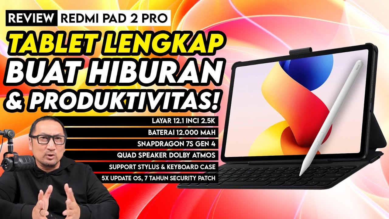 Tablet Terlengkap dan Terbaik Redmi di 2025! - Review Redmi Pad 2 Pro