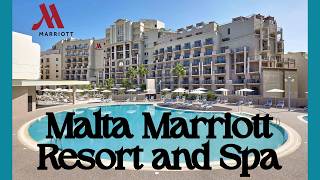 Malta Marriott Resort and Spa, St Julians Bay. 5 Star Hotel. Rooftop bar/ pool. 