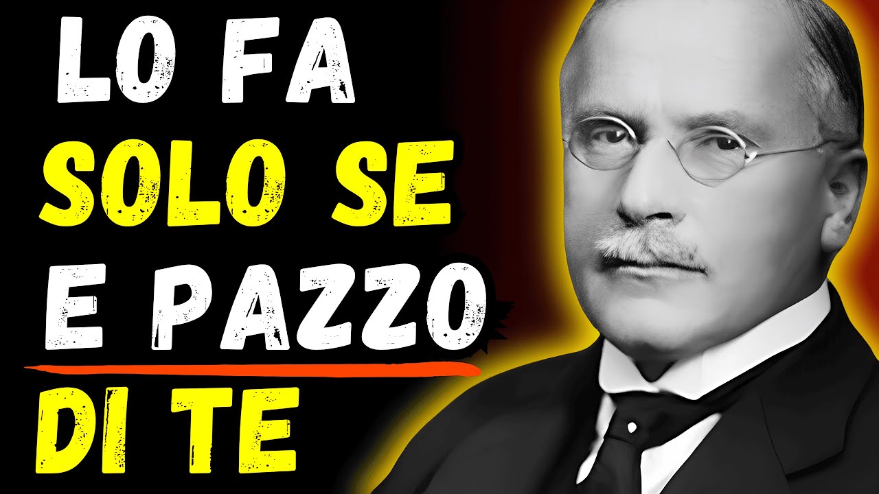 8 SEGNALI NASCOSTI che un UOMO MOSTRA solo quando è Completamente PAZZO di TE | Carl Jung