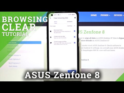 How to Clear Browsing Data in ASUS ZenFone 8 – Remove Browsing History