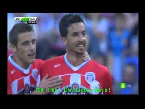Gol de Vincenzo Renella  Zaragoza 0   Lugo 1 )