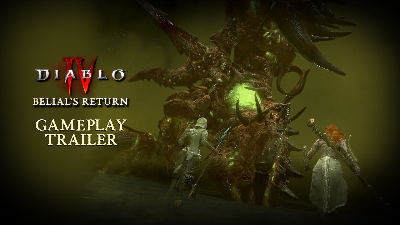 Diablo IV | Belial's Return | Gameplay Trailer | BNET - YouTube
