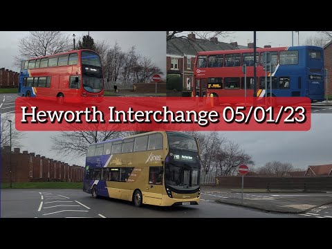 Buses At Heworth Interchange | 05/01/23