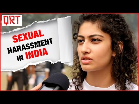 SEXUAL HARASSMENT In India | Social Experiment | Quick Reaction Team Video