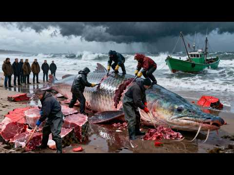 Catching Arapaima Fish Longer Than 3 Meters – Hunting Giant Stingrays In The Deep Sea!
