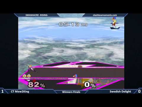 Smashacre Rising - CT Mew2King vs Swedish Delight - Winners Finals - SSBM