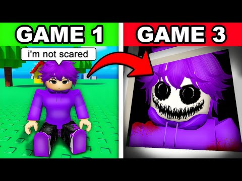 Every Time I Scream, I Switch to a Scarier Roblox Game