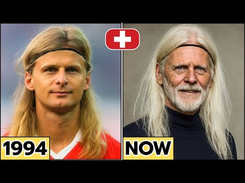 Switzerland 🇨🇭 World Cup 1994 Squad ⚽ Then and Now